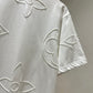 Louis Vuitton Monogram Embroidered Cotton T-Shirt