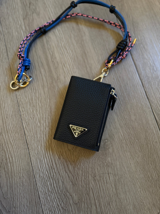 Prada Leather Card Holder