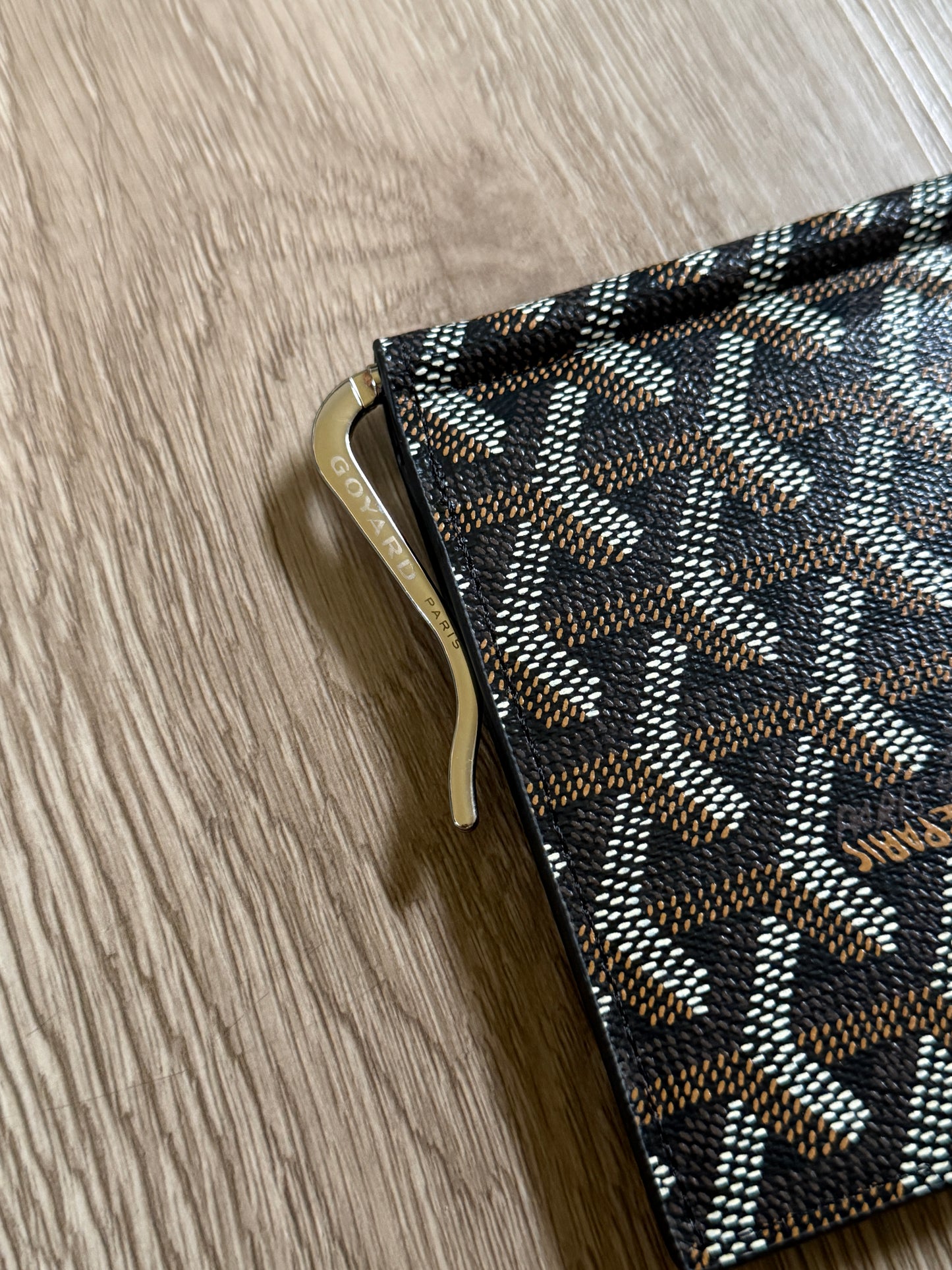Goyard Saint Thomas Bill Fold Card Holder (Black)