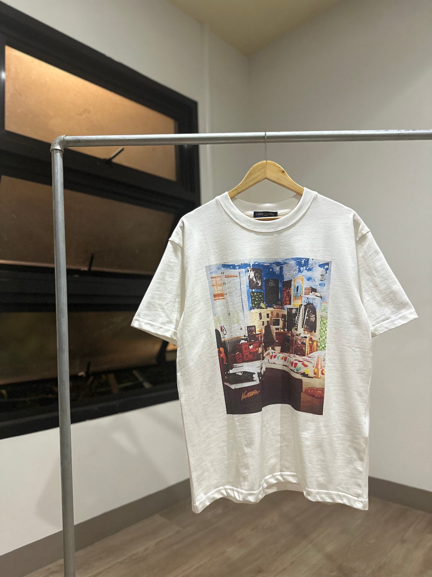 Louis Vuitton Printed Cotton T-Shirt