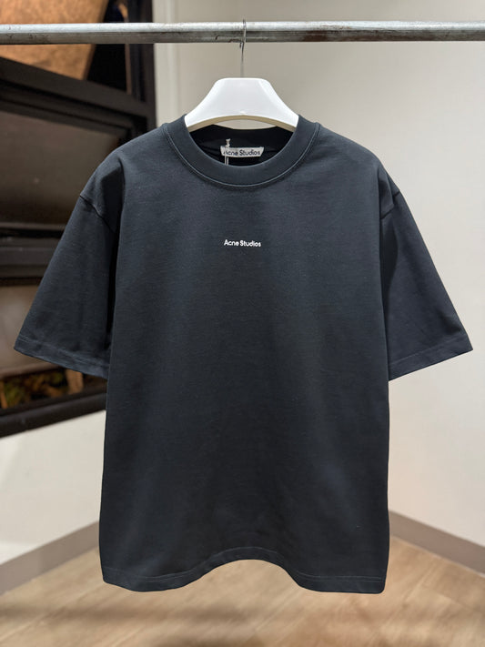 Acne Studios Oversized Stamp Logo T-Shirt (Anthracite)