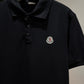Moncler Cotton Piquet Polo Shirt (Black)