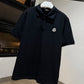 Moncler Cotton Piquet Polo Shirt (Black)