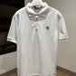 Moncler Cotton Piquet Polo Shirt (White)