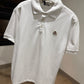 Moncler Cotton Piquet Polo Shirt (White)