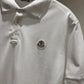 Moncler Cotton Piquet Polo Shirt (White)