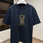 Fendi Cotton T-Shirt (Navy)
