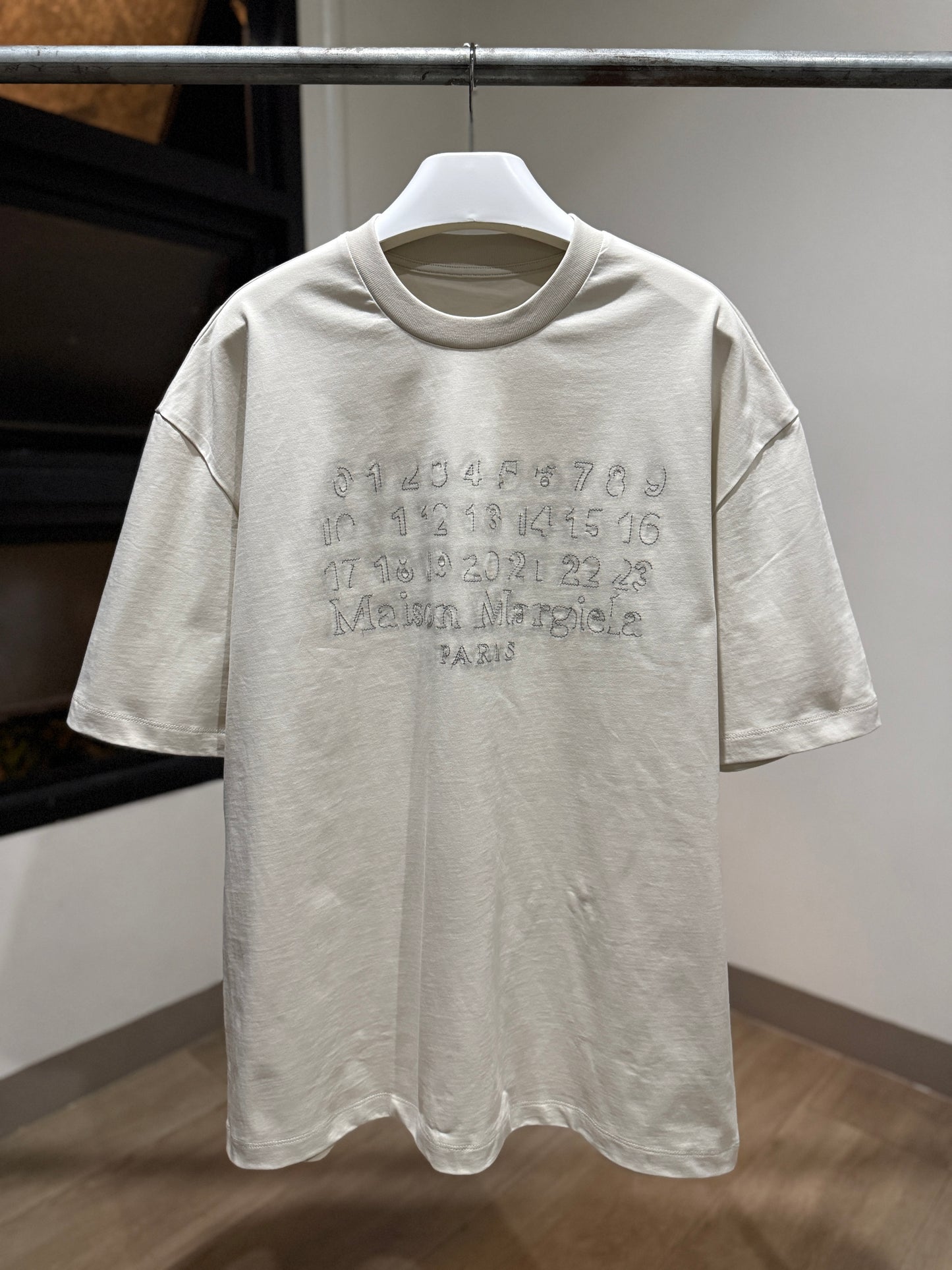 Maison Margiela Numeric Logo T-Shirt (Oversized/Embroidered)