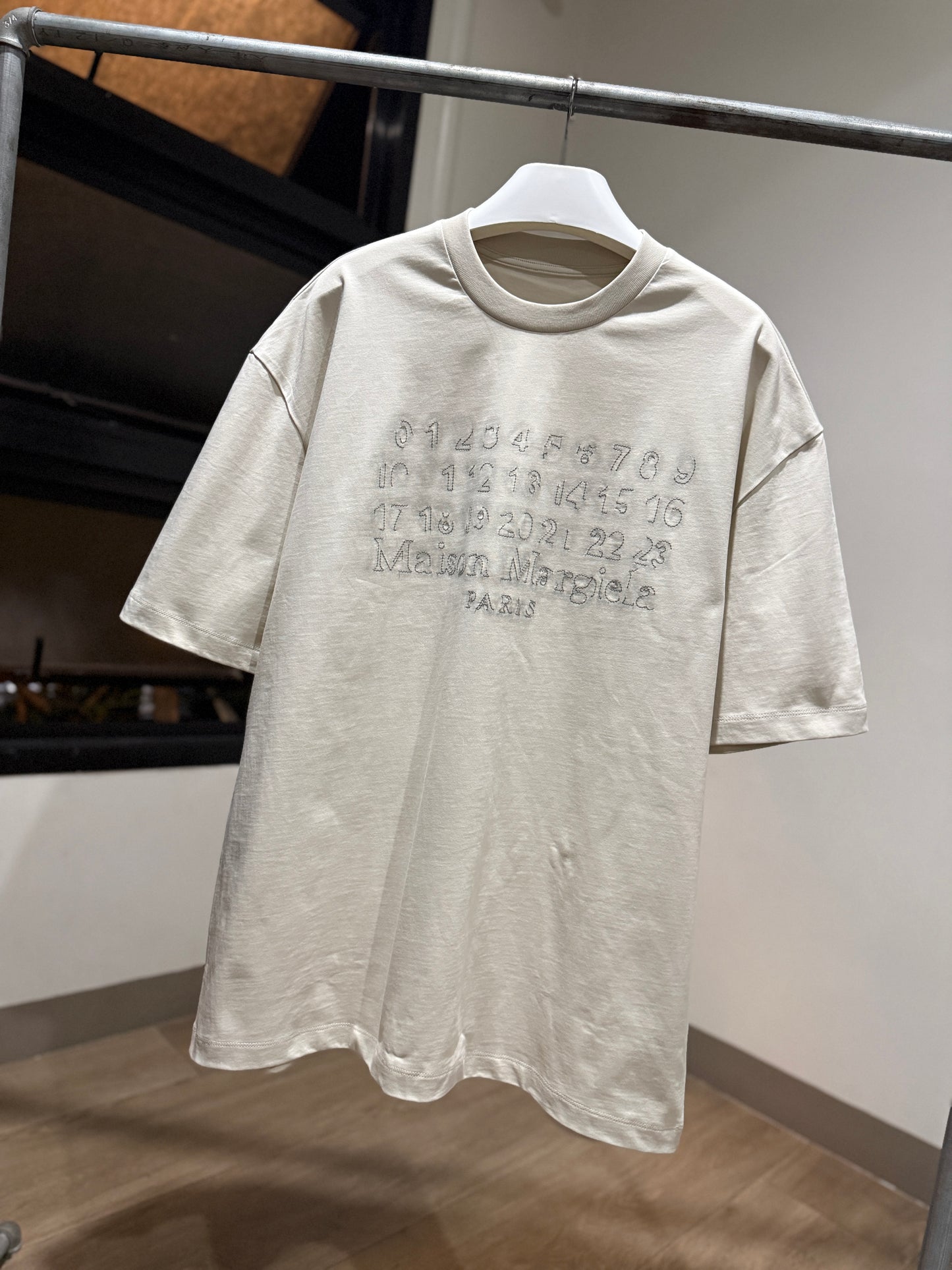Maison Margiela Numeric Logo T-Shirt (Oversized/Embroidered)