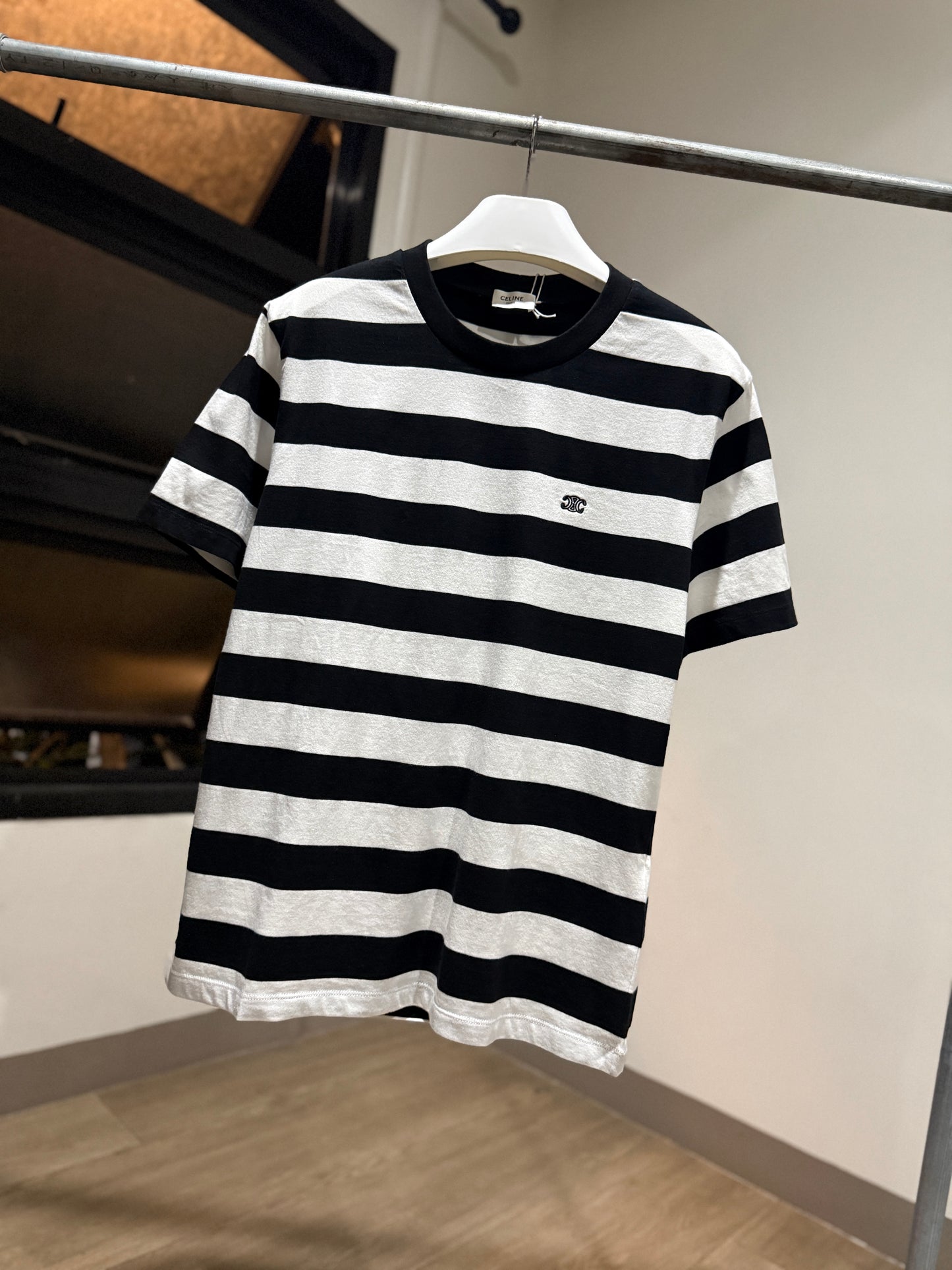 Celine Triomphe Cotton T-Shirt