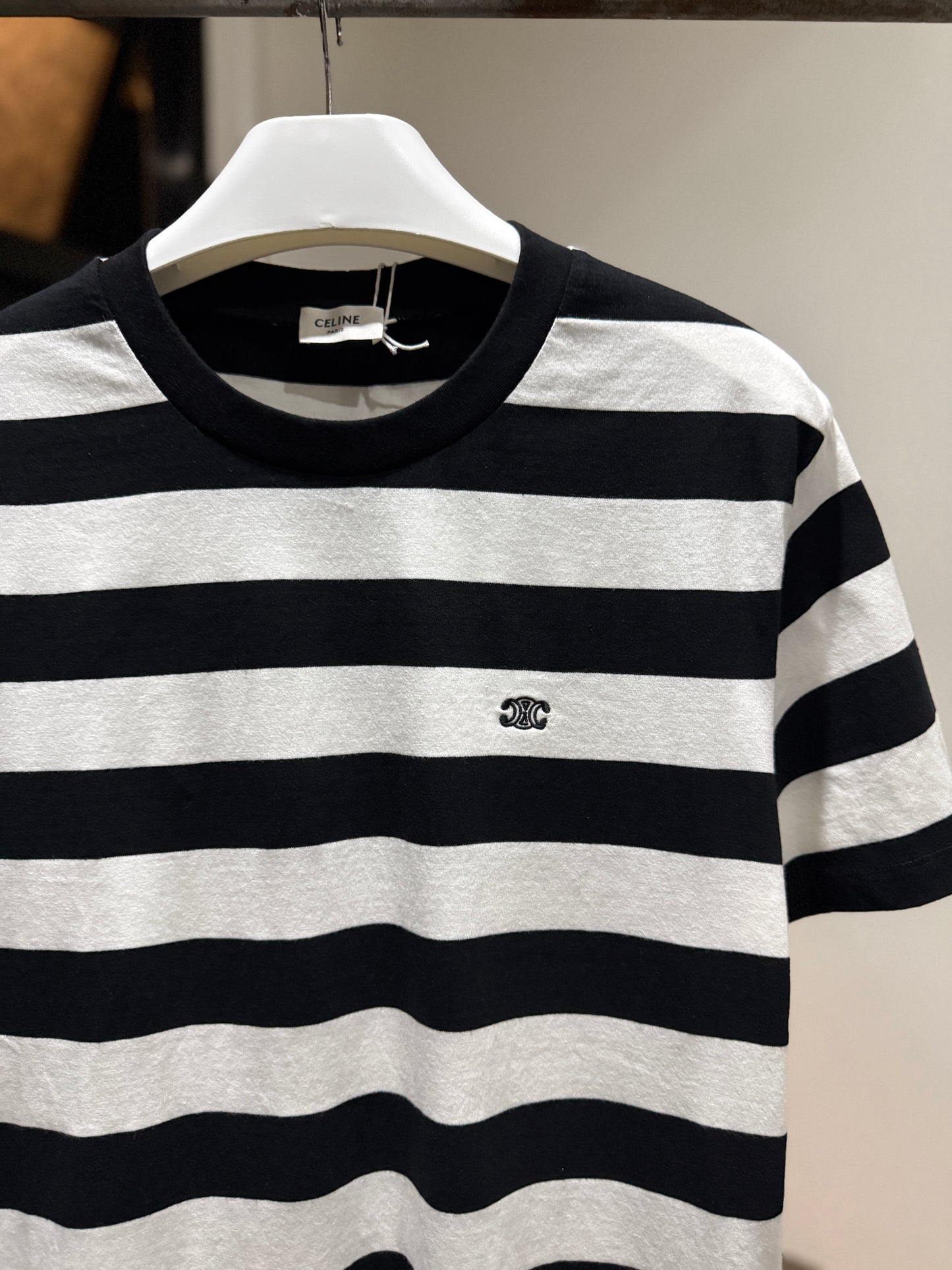 Celine Triomphe Cotton T-Shirt