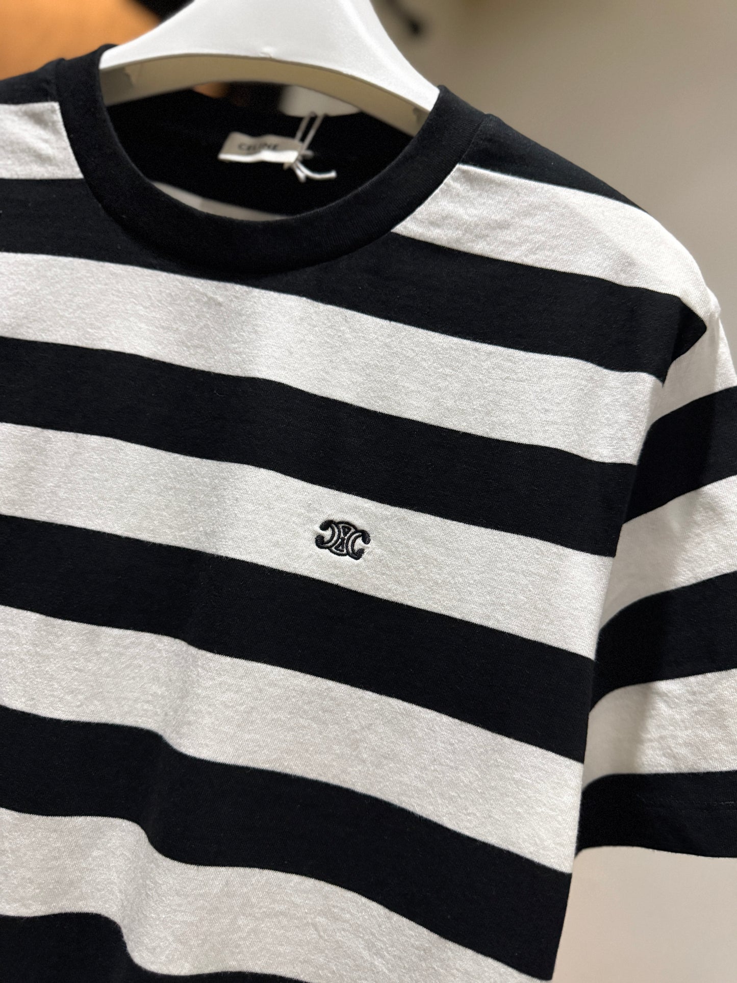 Celine Triomphe Cotton T-Shirt