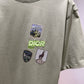 Dior Mountain Relaxed Fit T-Shirt (Sage)