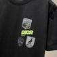 Dior Mountain Relaxed Fit T-Shirt (Black)