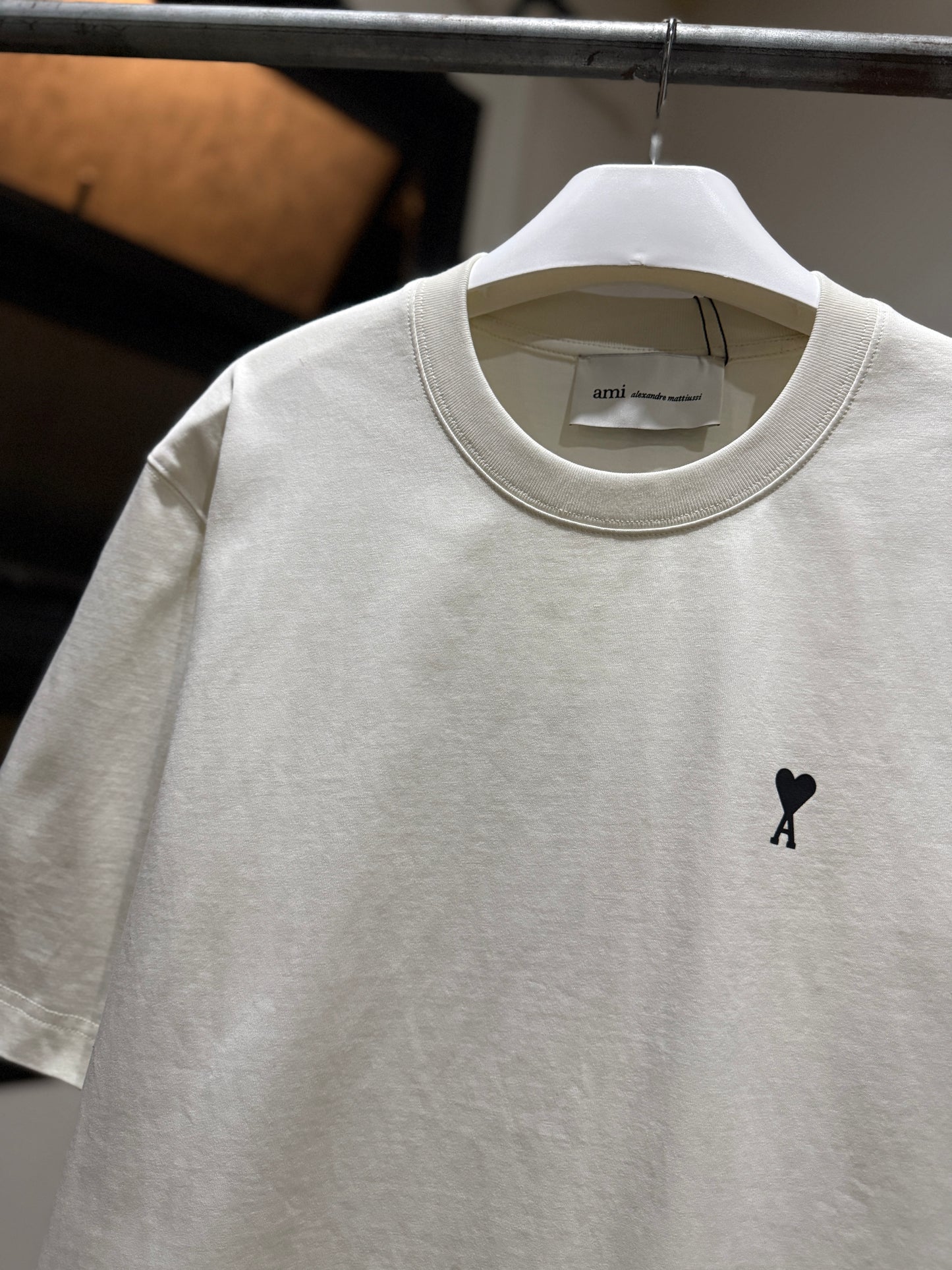 AMI de Coeur Place Des Victoires T-Shirt (White Cream)