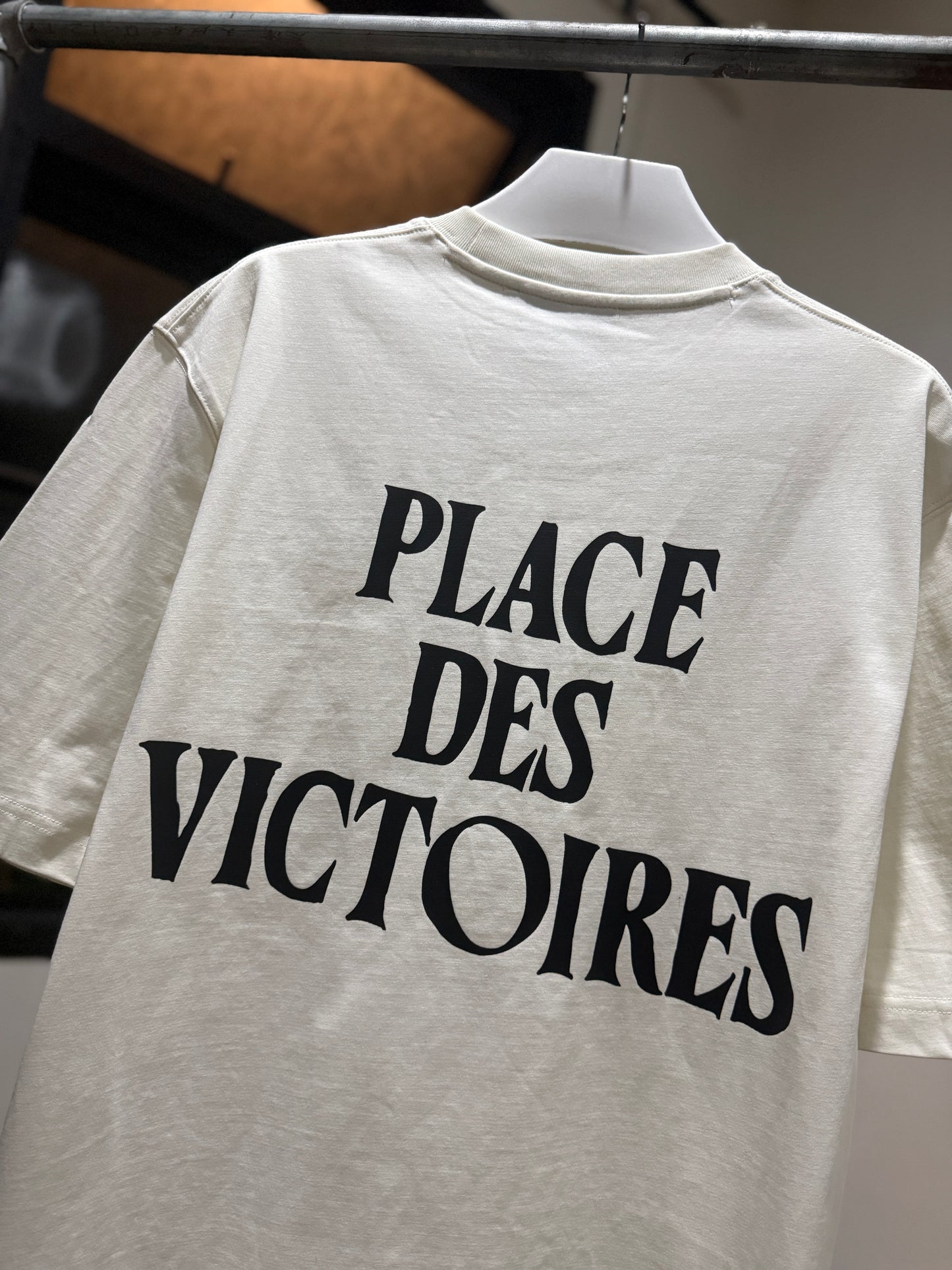 AMI de Coeur Place Des Victoires T-Shirt (White Cream)