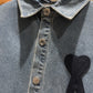AMI de Coeur Denim Overshirt