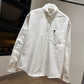 AMI de Coeur Button Down Oxford Shirt (Natural White)