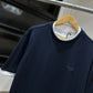 Prada Naked Logo T-Shirt (Navy)