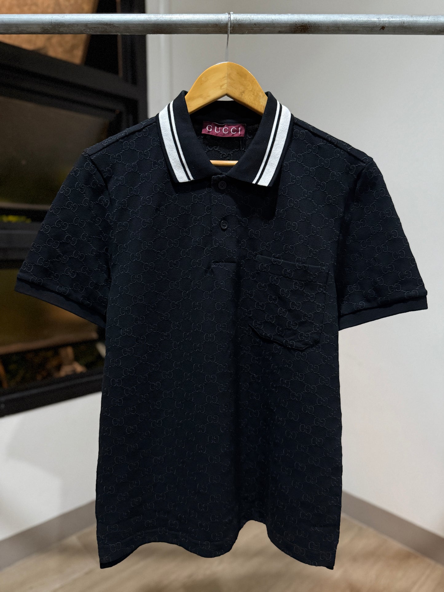 Gucci Stretch Cotton Polo Shirt