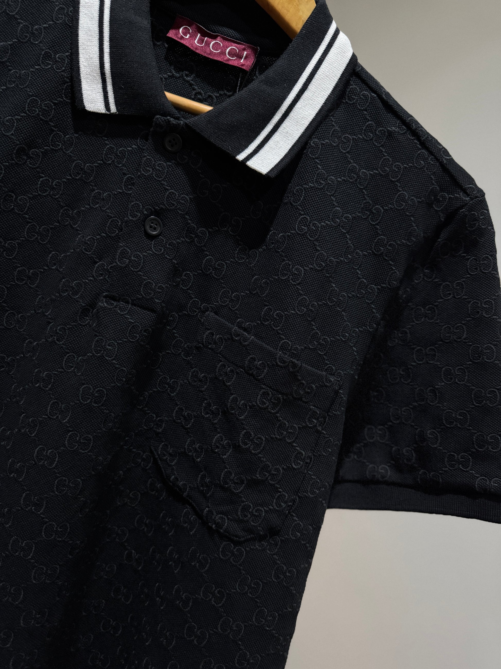 Gucci Stretch Cotton Polo Shirt