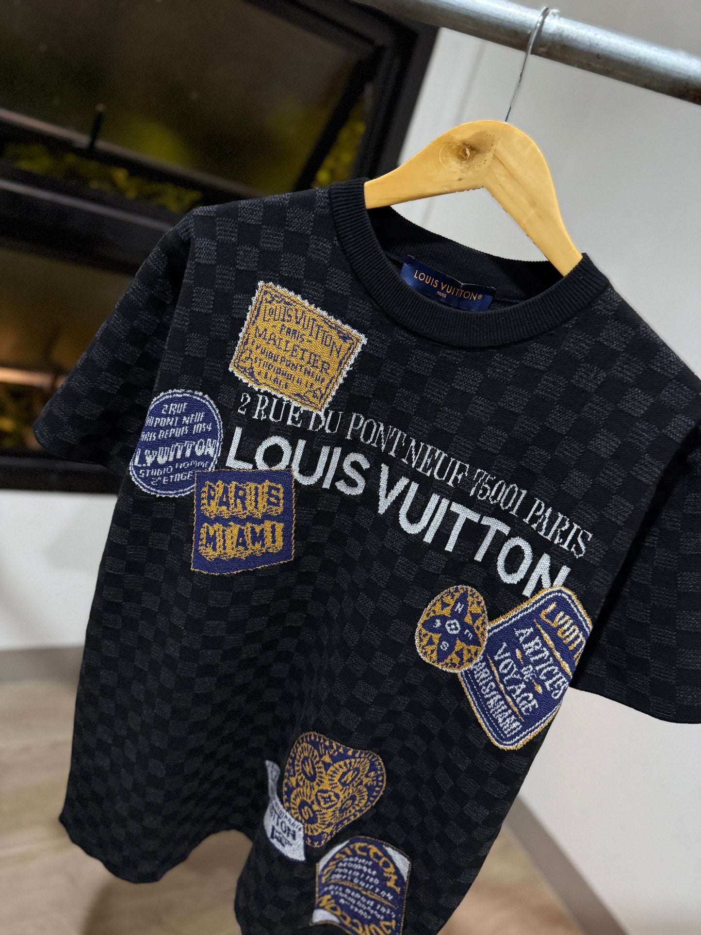 Louis Vuitton Damier Jacquard T-Shirt
