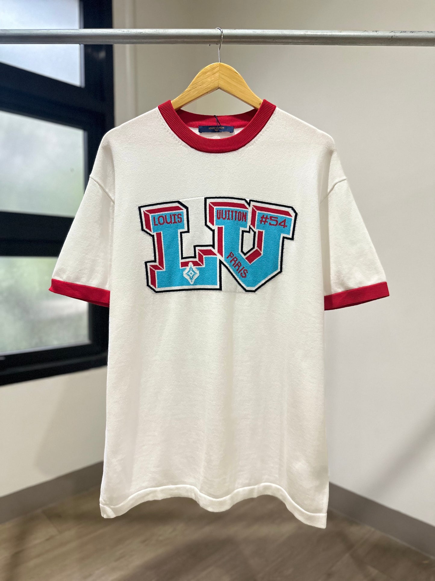 Louis Vuitton Cotton  T-Shirt (White/Red)