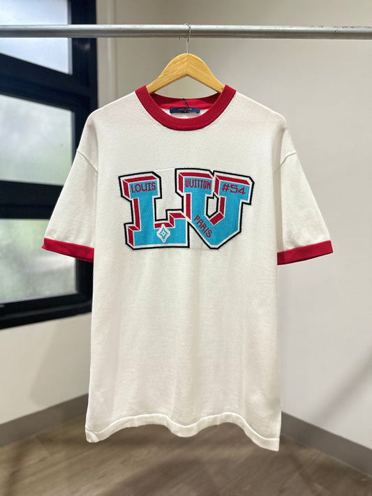 Louis Vuitton Cotton  T-Shirt (White/Red)