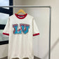 Louis Vuitton Cotton  T-Shirt (White/Red)