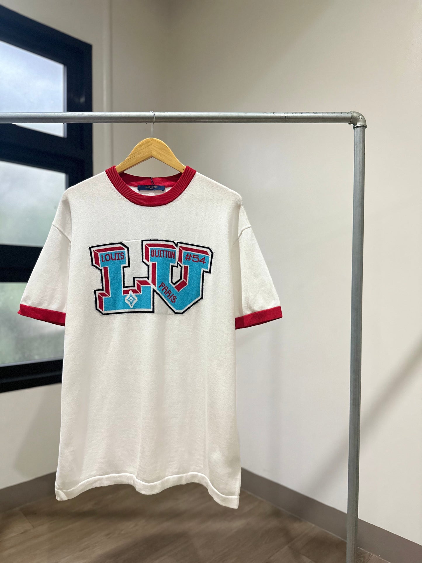 Louis Vuitton Cotton  T-Shirt (White/Red)