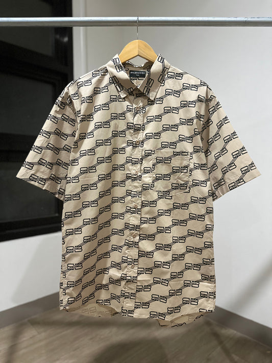 Balenciaga BB Monogram Button Down