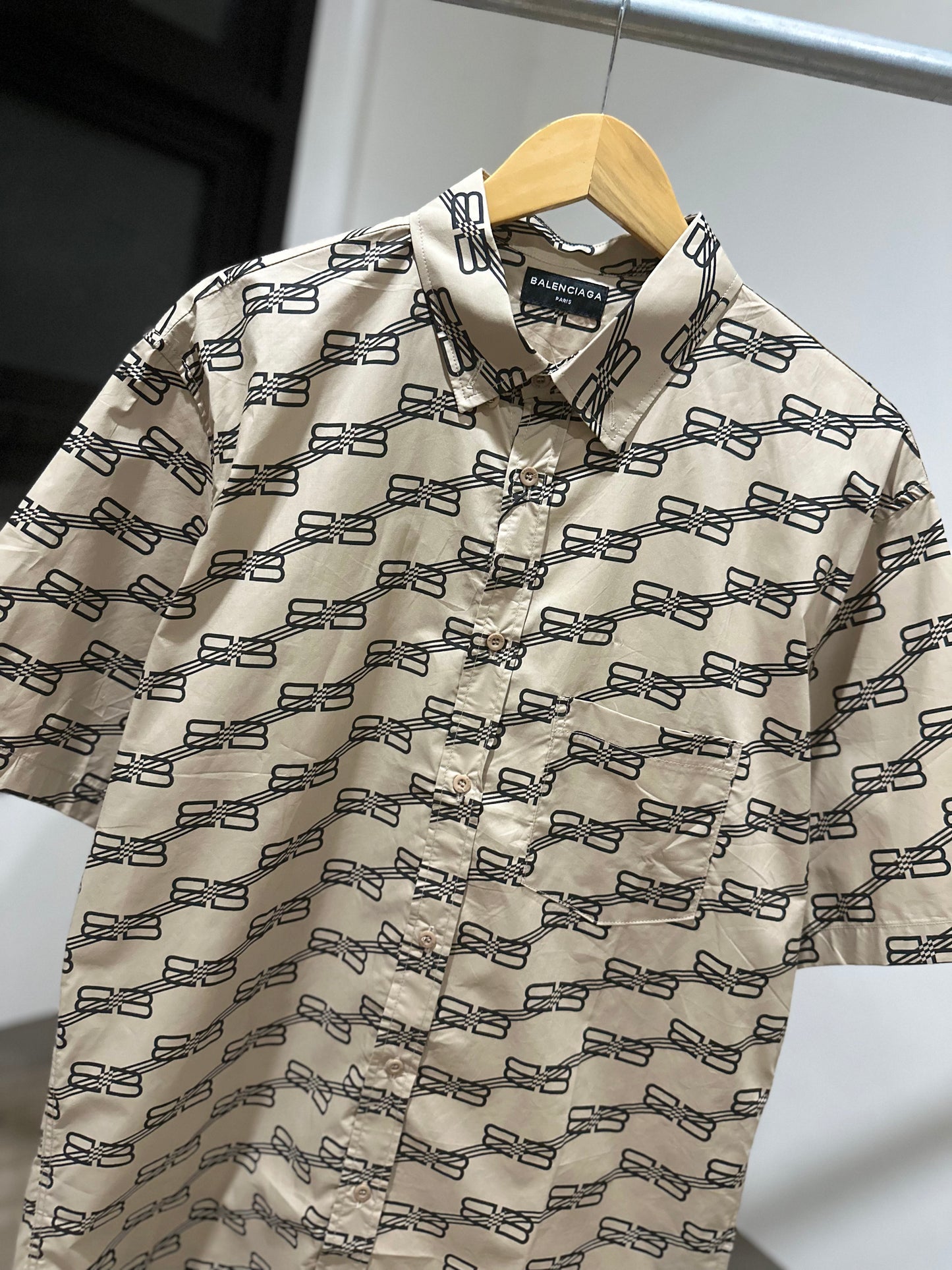 Balenciaga BB Monogram Button Down