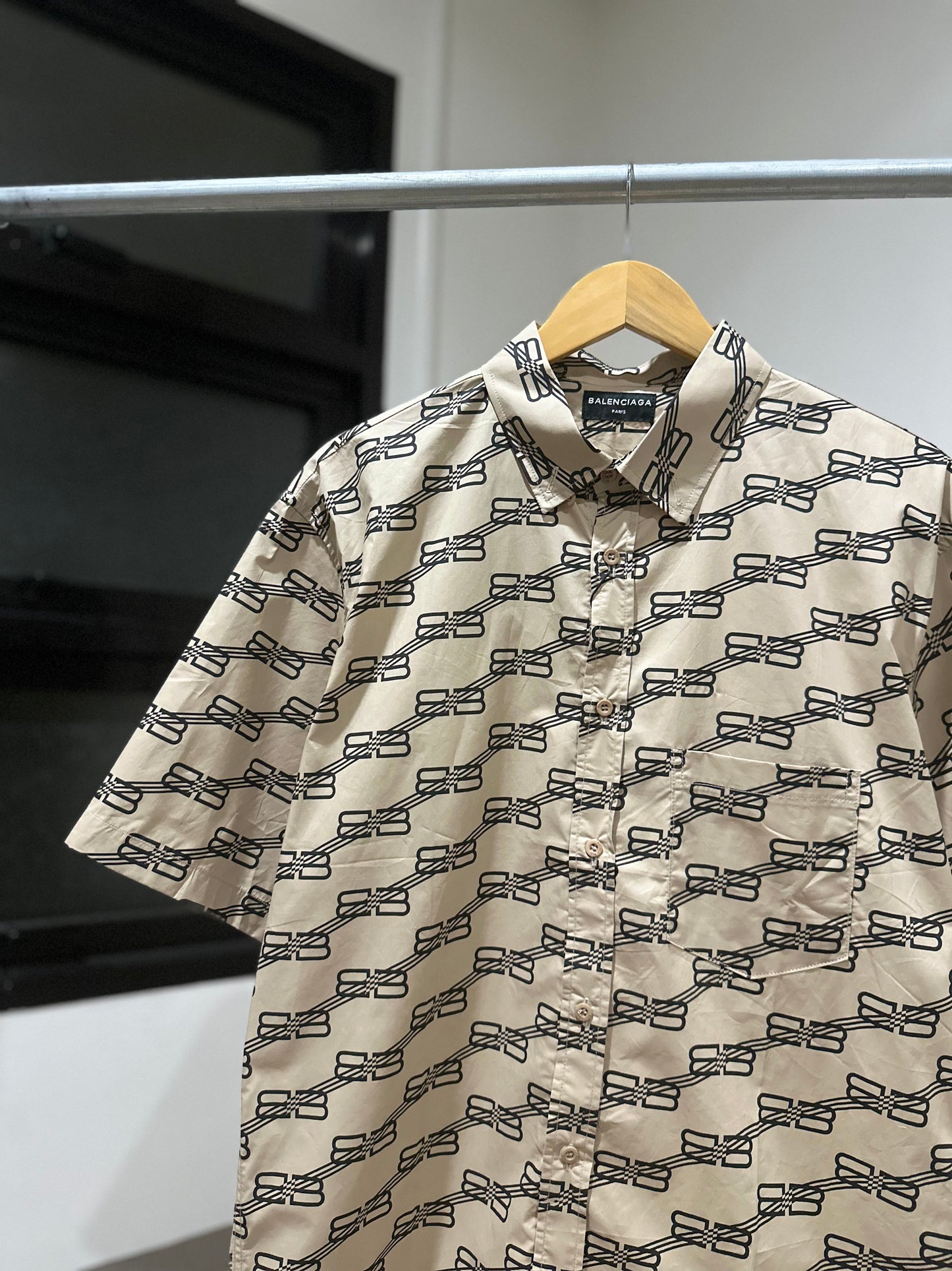 Balenciaga BB Monogram Button Down