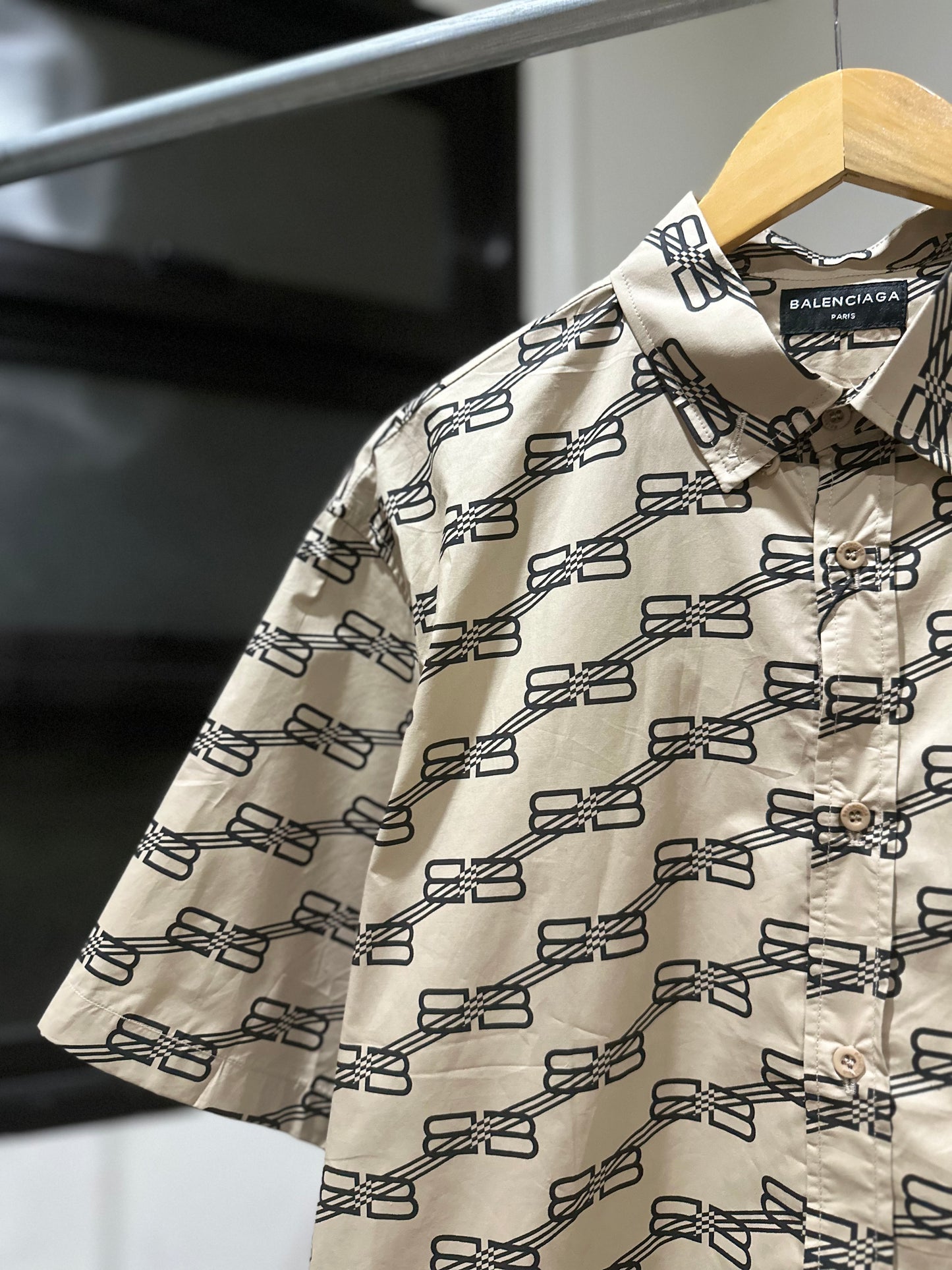Balenciaga BB Monogram Button Down