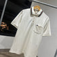 Gucci Cotton Piquet Double G Polo Shirt