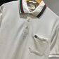 Gucci Cotton Piquet Double G Polo Shirt