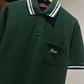 Gucci Cotton Piquet Polo Shirt (Dark Green)