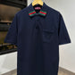 Gucci Pocket Web Collar Polo Shirt