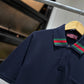 Gucci Pocket Web Collar Polo Shirt