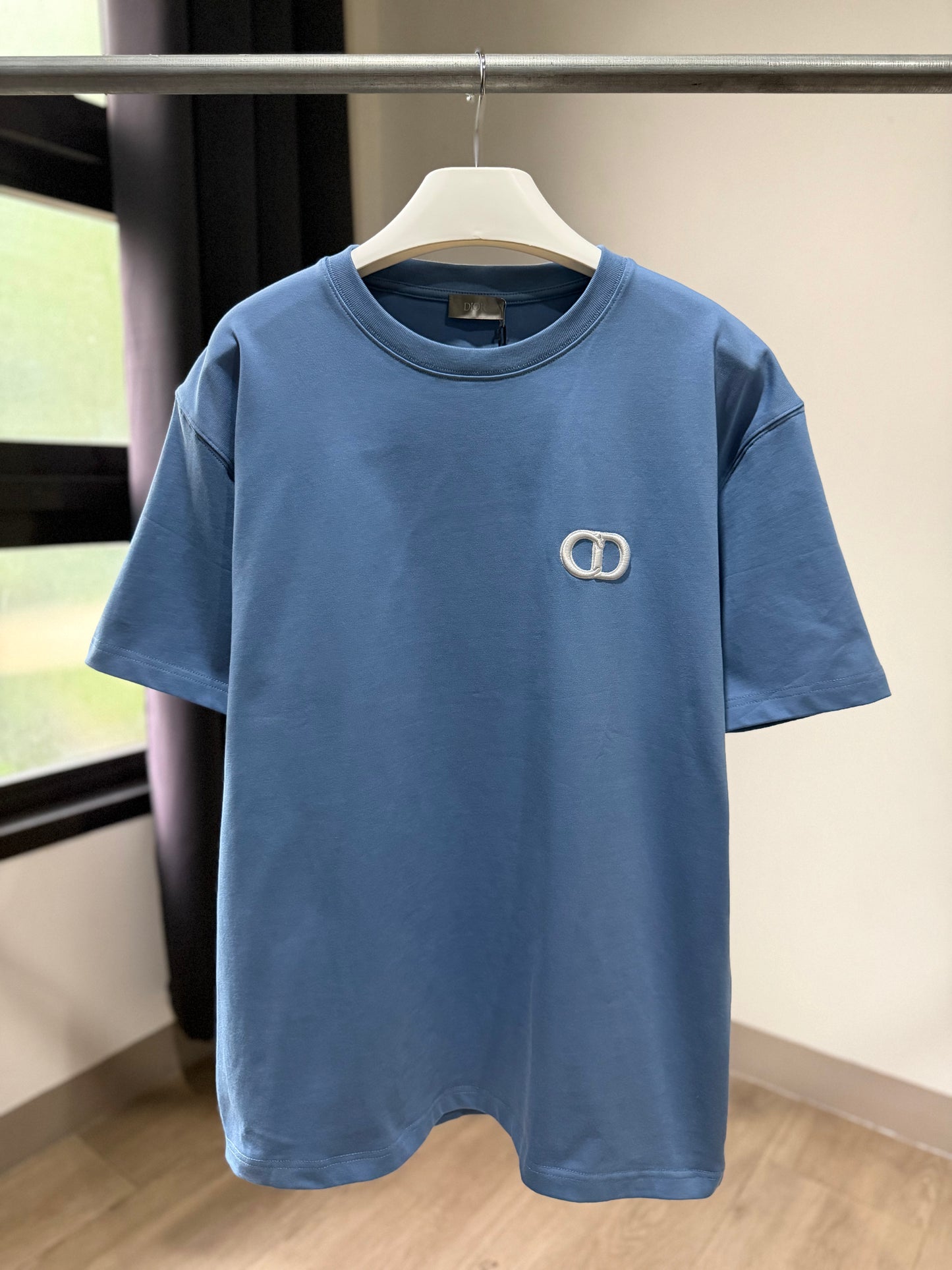 Dior CD Icon T-Shirt (Blue/Oversized)