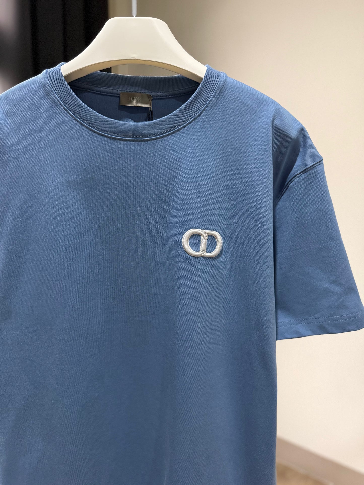 Dior CD Icon T-Shirt (Blue/Oversized)