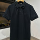 Dior CD Logo Polo Shirt (Black)
