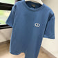 Dior CD Icon T-Shirt (Blue/Oversized)