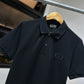 Dior CD Logo Polo Shirt (Black)