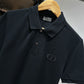 Dior CD Logo Polo Shirt (Black)