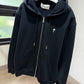 AMI de Coeur Zipped Hoodie (Black)