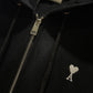 AMI de Coeur Zipped Hoodie (Black)