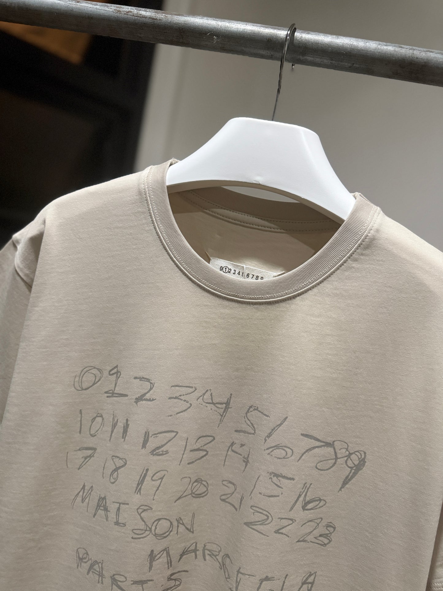 Maison Margiela Numeric T-Shirt (Sand)