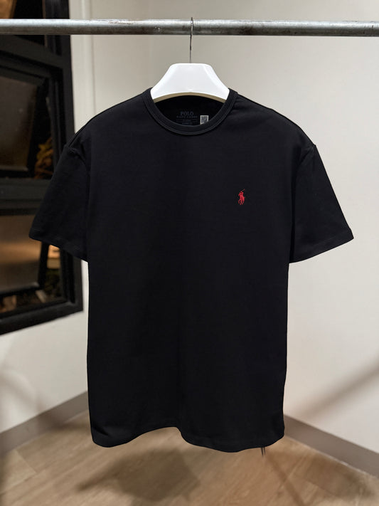 Ralph Lauren Crewneck T-Shirt (Black/Red)