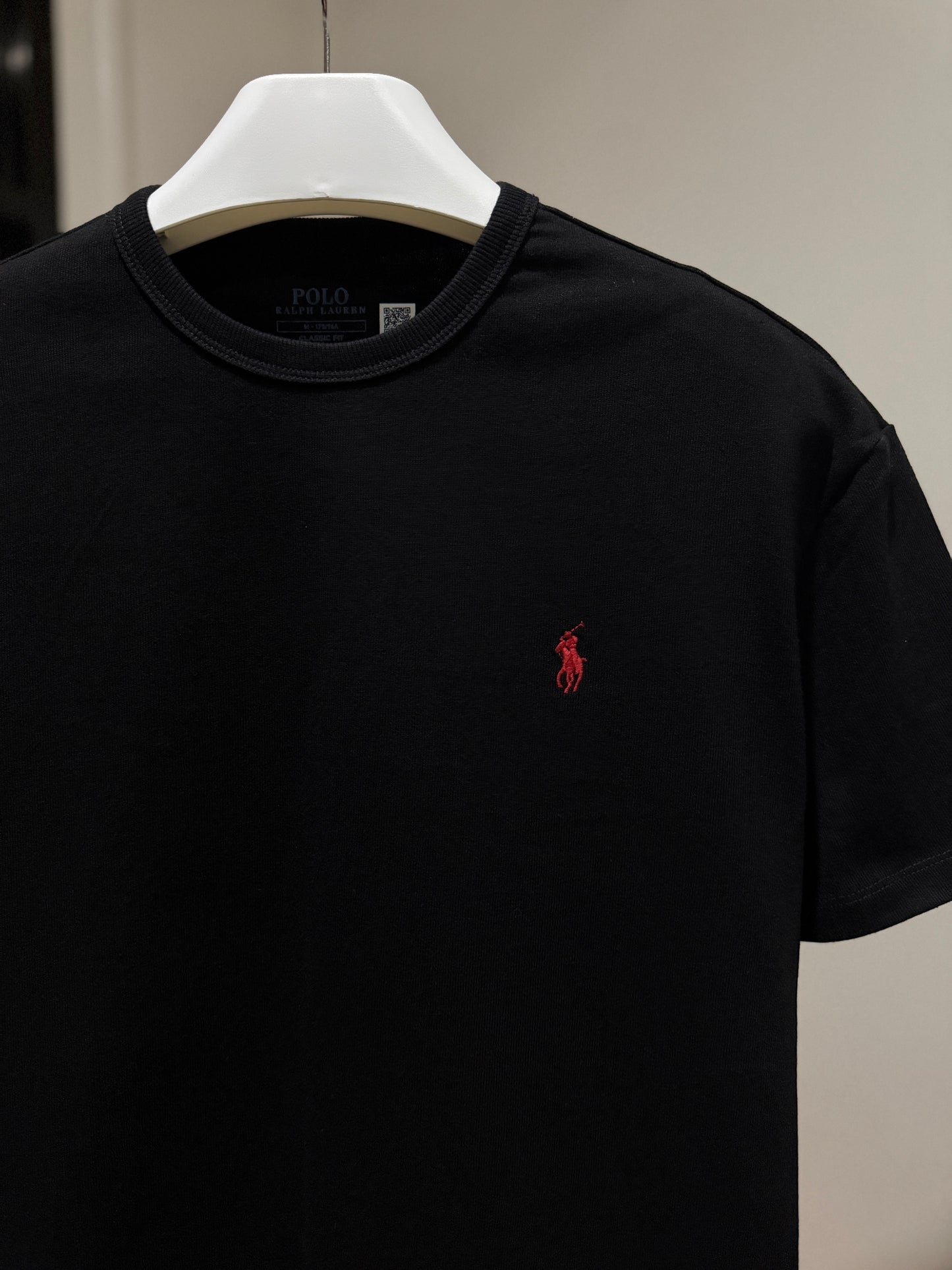 Ralph Lauren Crewneck T-Shirt (Black/Red)